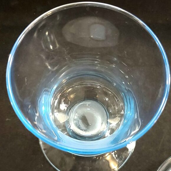 Princess House Inspired Classics Two-Piece Blue Crystal Jar - Picture 2 of 9